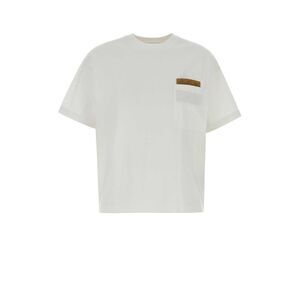 Bottega Veneta Women White Cotton T-Shirt